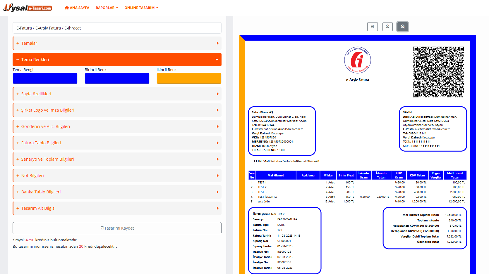 E-tasarı Screenshot
